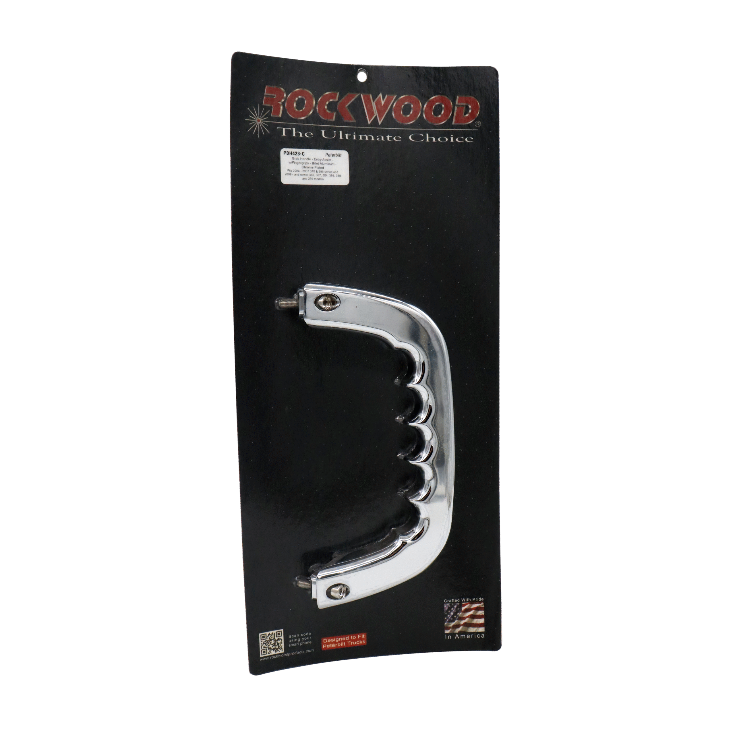 Rockwood Door Handle Pull – Polished, Peterbilt 2006+