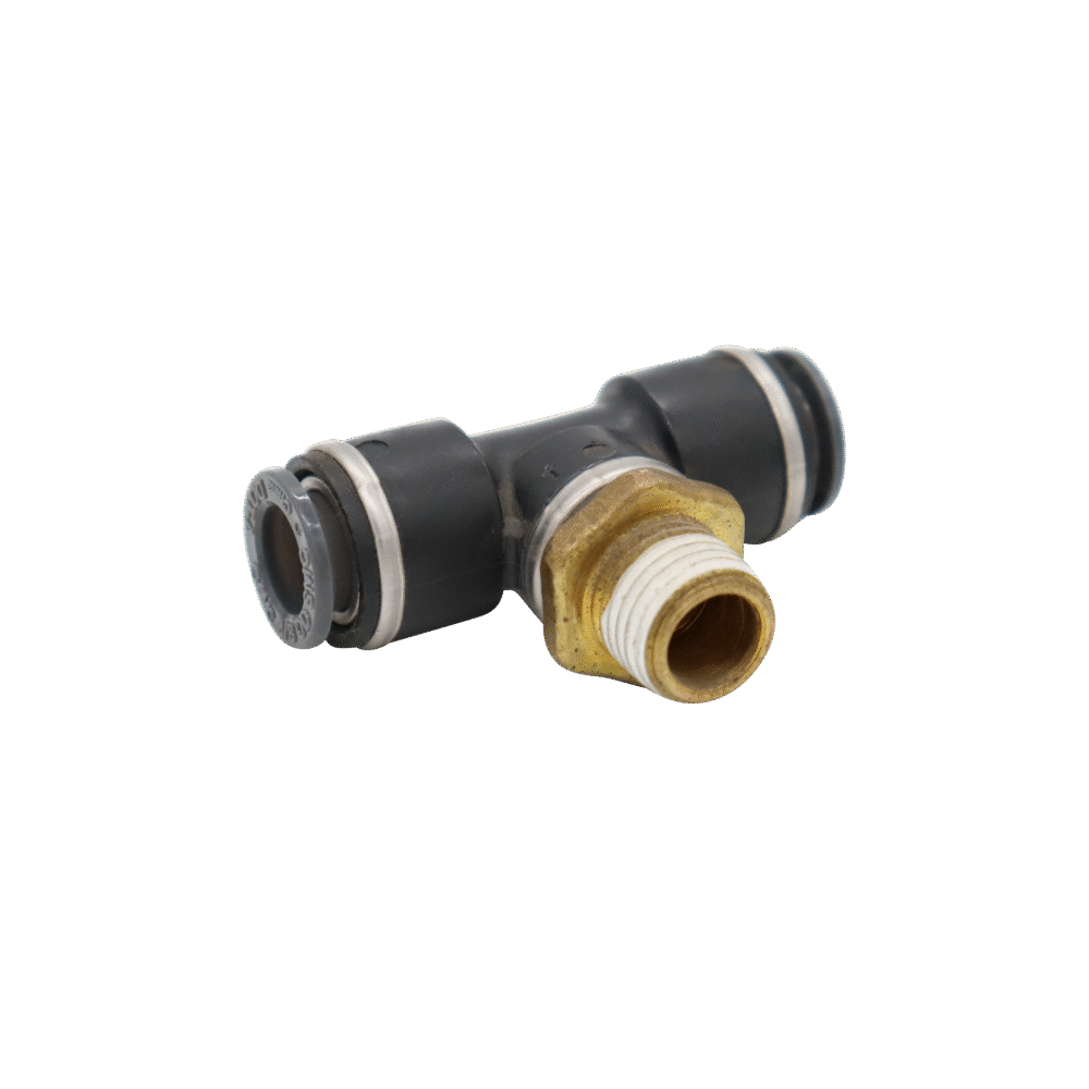 Male Branch Tee, 3/8" x 1/4"